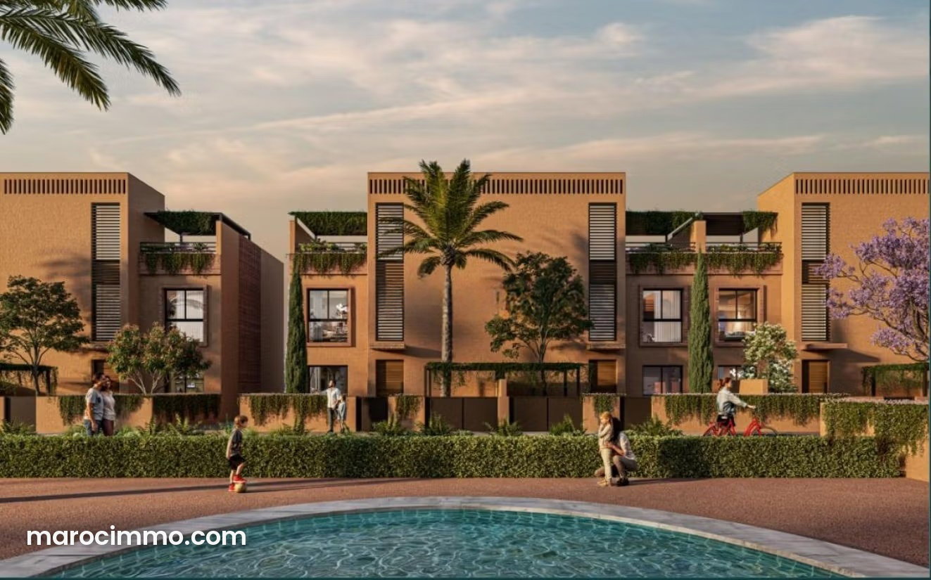 Maison 3 chambres avec piscine, Route d'Amezmiz, Marrakech — Marrakech