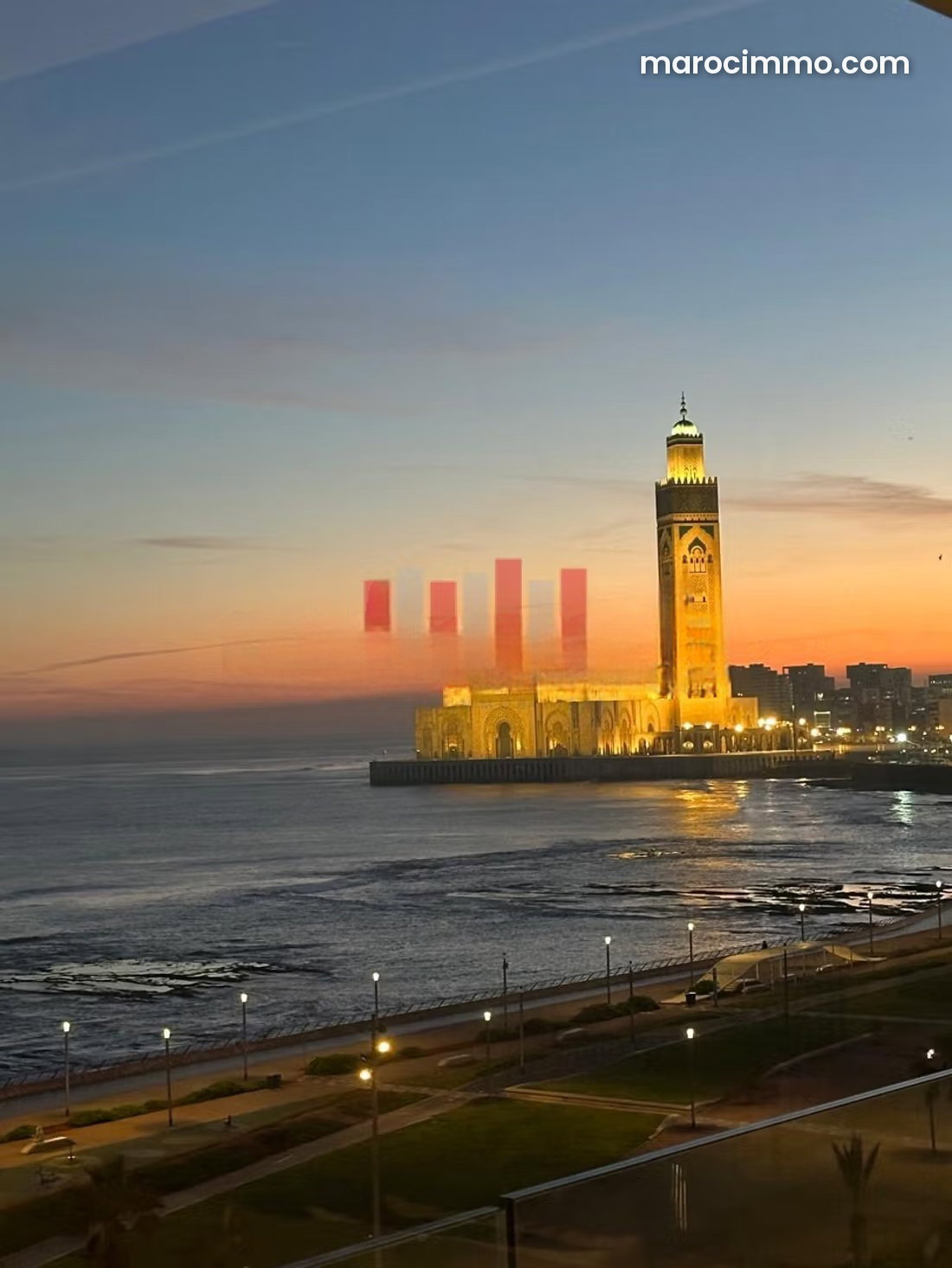 156 sqm Furnished Apartment with Sea Views, Ain Diab, Casablanca — Casablanca