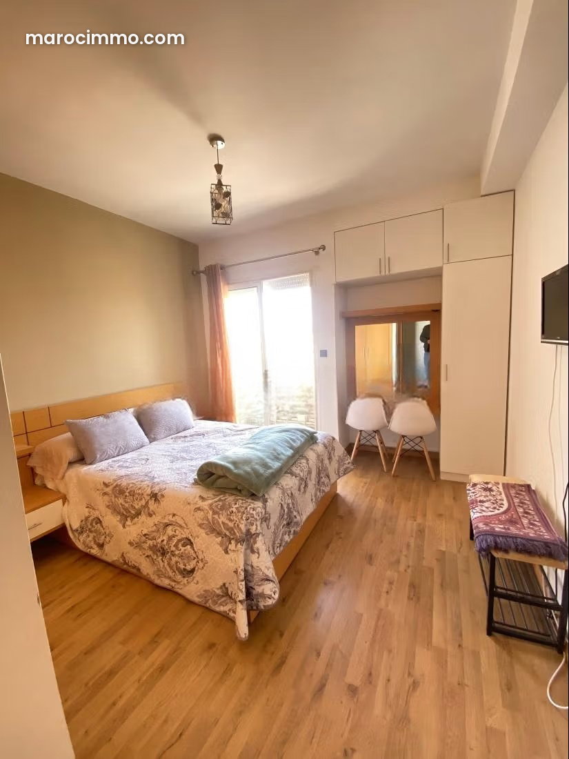 Appartement meublé avec terrasse à louer à Wifak Temara — Temara