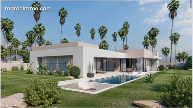 Projet villa d'exception en construction — Marrakech