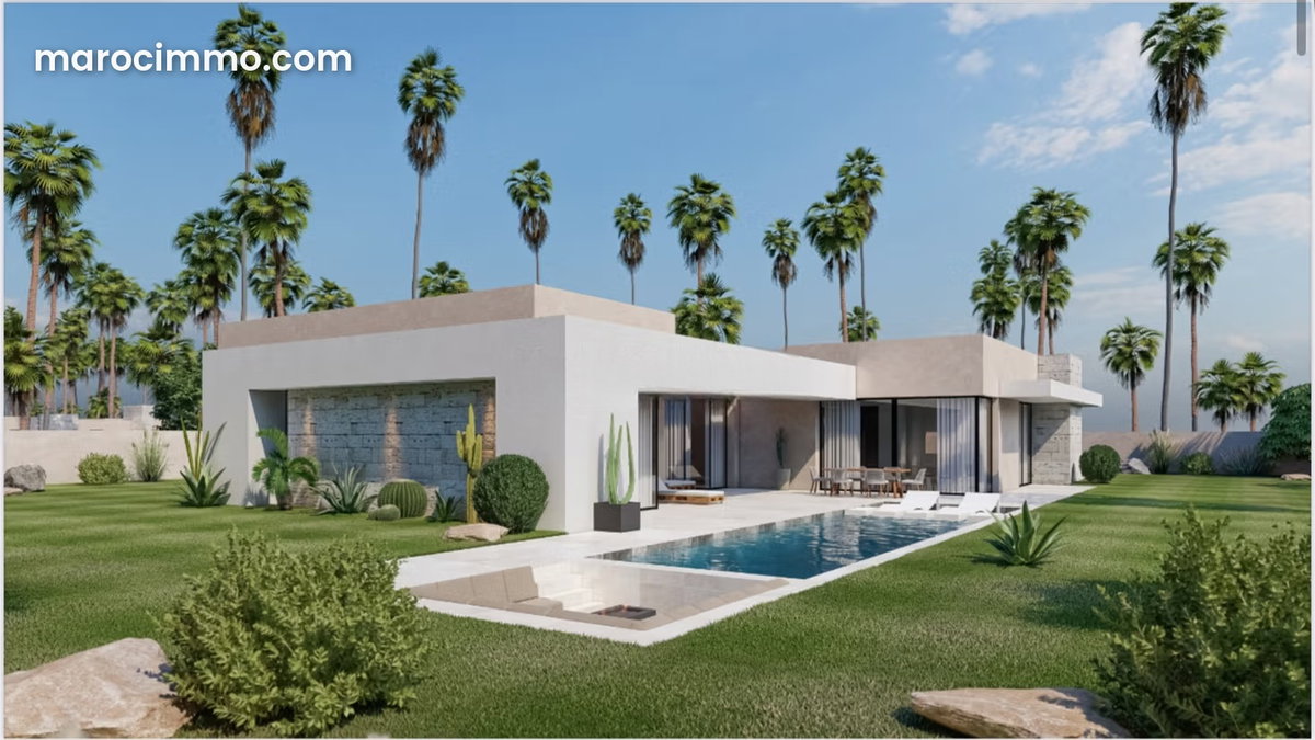 Projet villa d'exception en construction