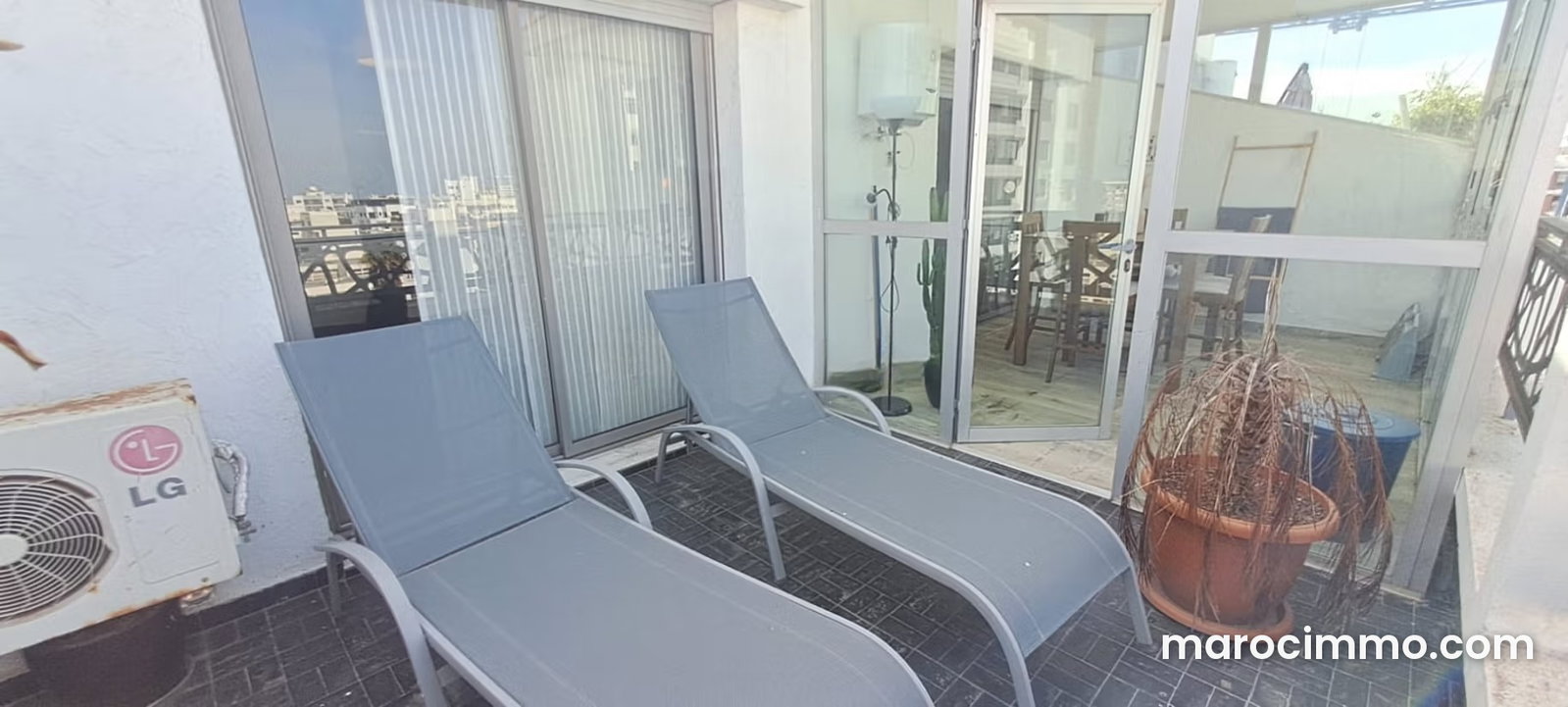 Furnished Apartment with Terrace, Gauthier, Casablanca — Casablanca