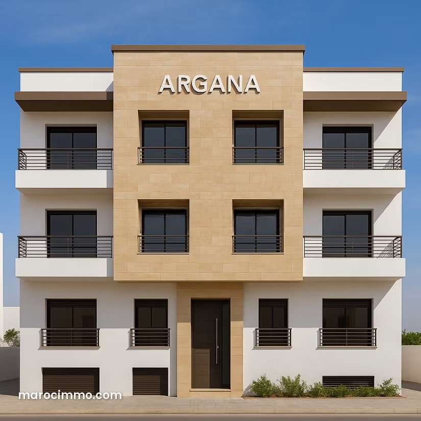 Furnished apartment with terrace for sale in Inzegan — Inzegan