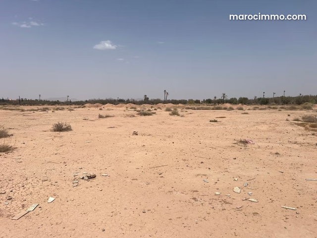 Beau terrain à la vente à bab atlas, Route de Fez. Surface de 1070 m² — 3