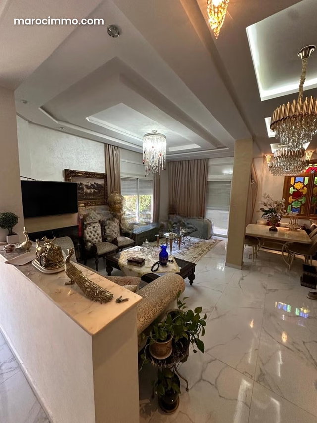 Route of Ourika km 2, nice villa in perfect condition, 3 bedrooms, large reception, hamam … — 5