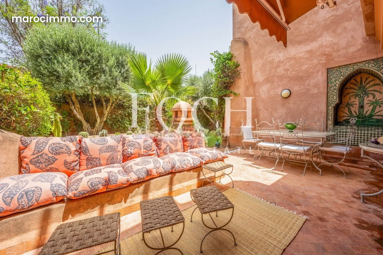 Furnished Apartment with Private Garden in Agdal, Marrakech — Marrakesh