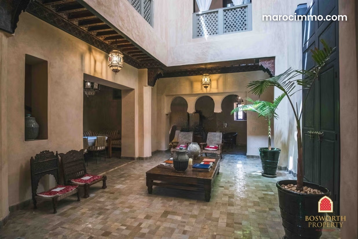 Riad de luxe à Berrima, cœur de la médina de Marrakech — Marrakech