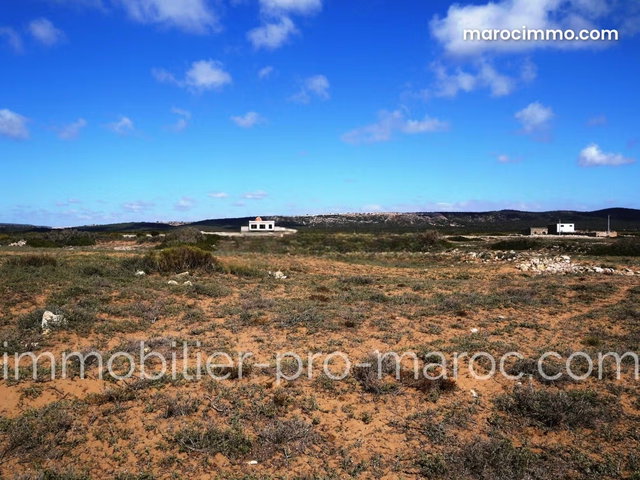 Terrain 3H2, front de mer, à 25 kms d'Essaouira — 3
