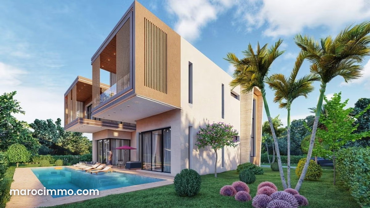 Villa with Panoramic View of the Atlas