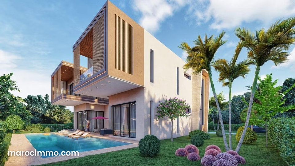Villa with Panoramic View of the Atlas