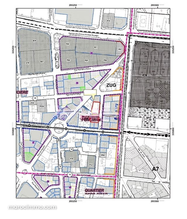 Terrain Zone Immeuble Centre Ville — Casablanca