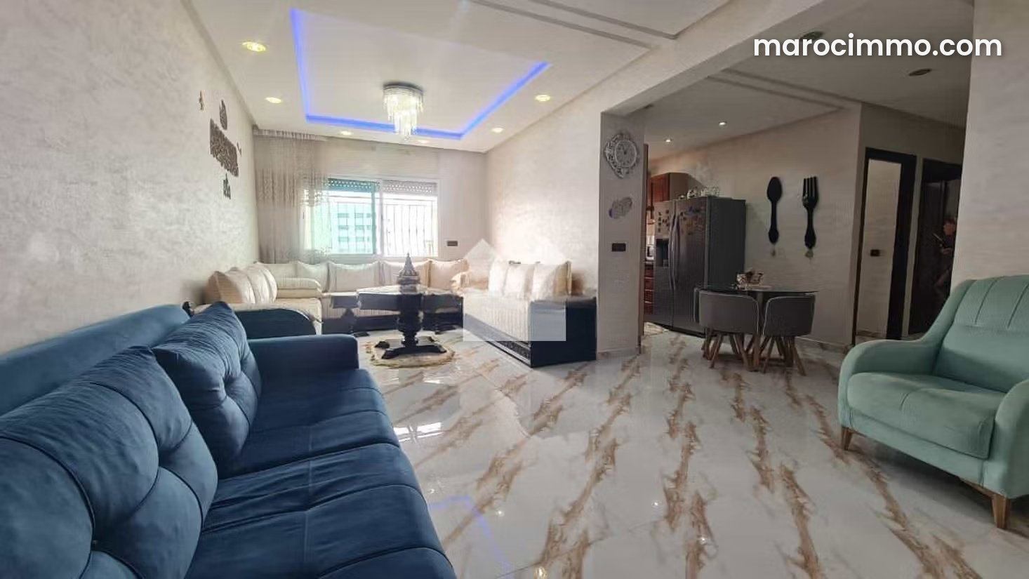 Furnished 76 m² Apartment, Belvédère, Casablanca — Casablanca