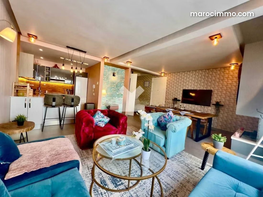 Furnished 95 m² Apartment in Casablanca’s Golden Triangle — Casablanca