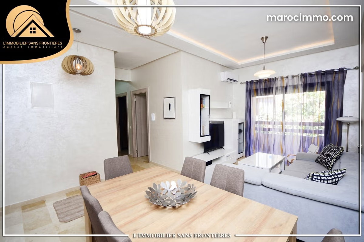 Magnifique Appartement Meublé avec Piscine à louer – Targa