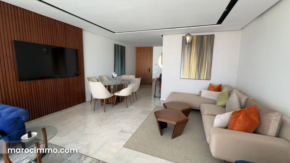 Luxueux appartement meublé en location à Hay Riyad
