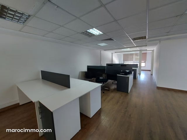 Bourgogne ouest location plateau bureau équipé — Casablanca