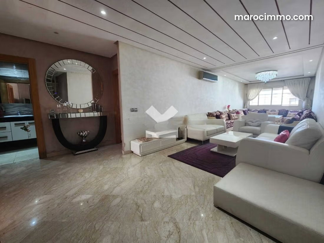 124 sqm Apartment, 3 Bedrooms with Garage, Ain Sebaa, Casablanca — Casablanca