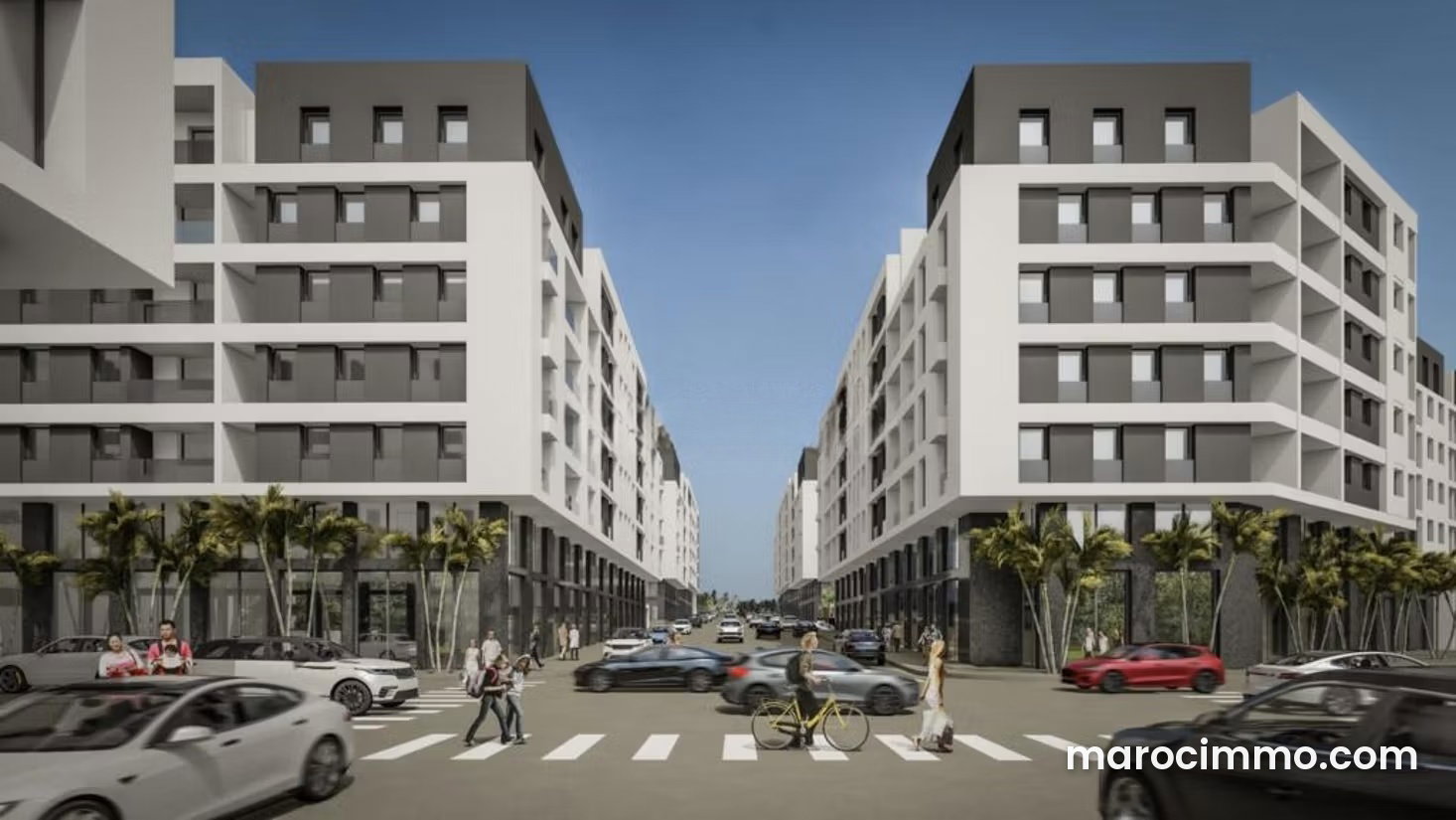 Appartement 90 m² avec piscine et jardin, Tanja Balia, Tanger — Tanger
