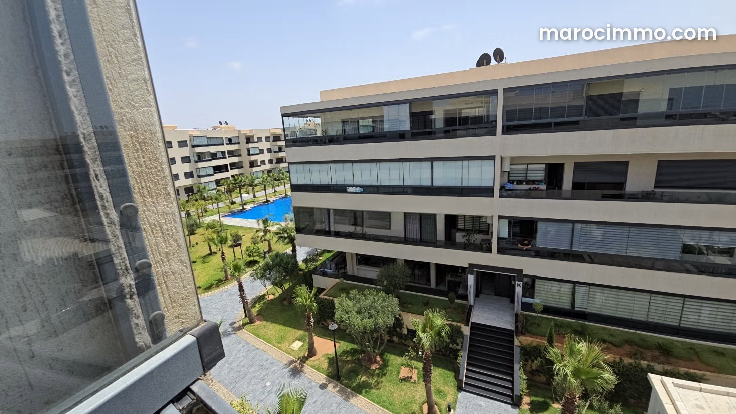 Appartement 189 m², vue piscine, Hay Salam, Mohammedia — Mohammedia
