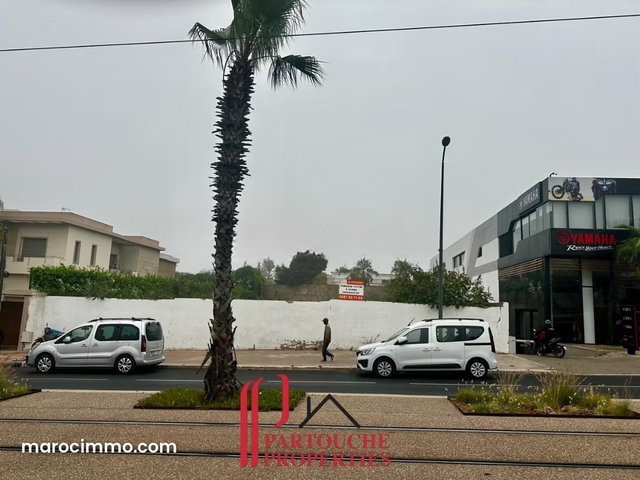 Commercial R1 Ain Diab Tram Face Land for Sale — 3