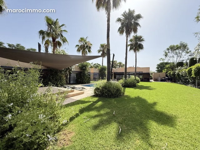 Marrakech – Villa de prestige en front de golf à Al Maaden Resort — 2