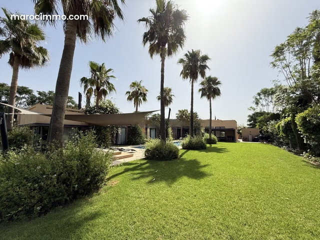 Marrakech – Villa de prestige en front de golf à Al Maaden Resort — 4