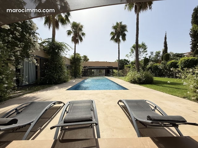 Marrakech – Villa de prestige en front de golf à Al Maaden Resort — 5
