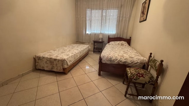 Appartement à vendre sur Bd Bir Anzarane côté hôtel Addagio. Surface totale 177 m². Ascenseur et terrasse — 2