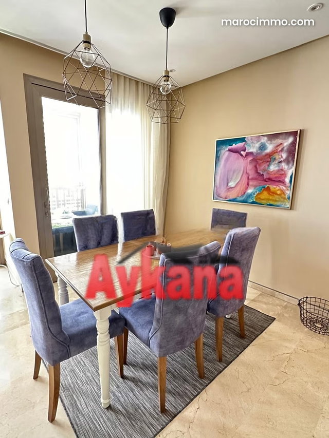 Location Appartement Meublé Élégant Marina Salé — 3