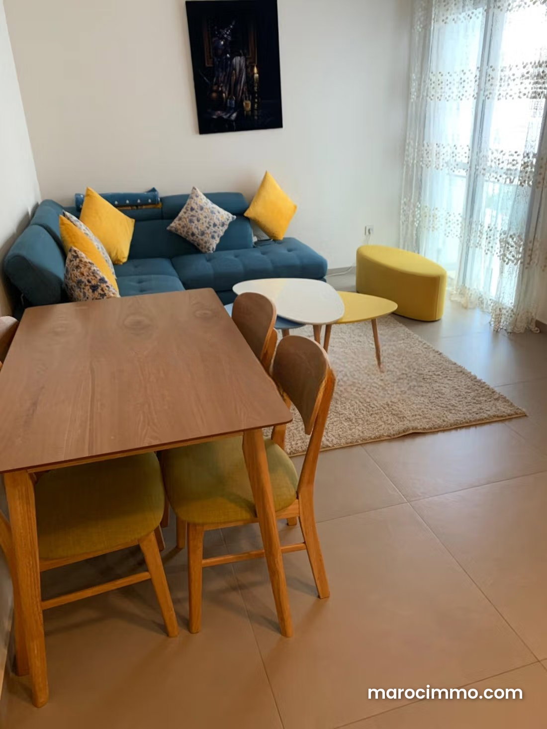 Appartement meublé avec terrasse, Maarif, Casablanca — Casablanca