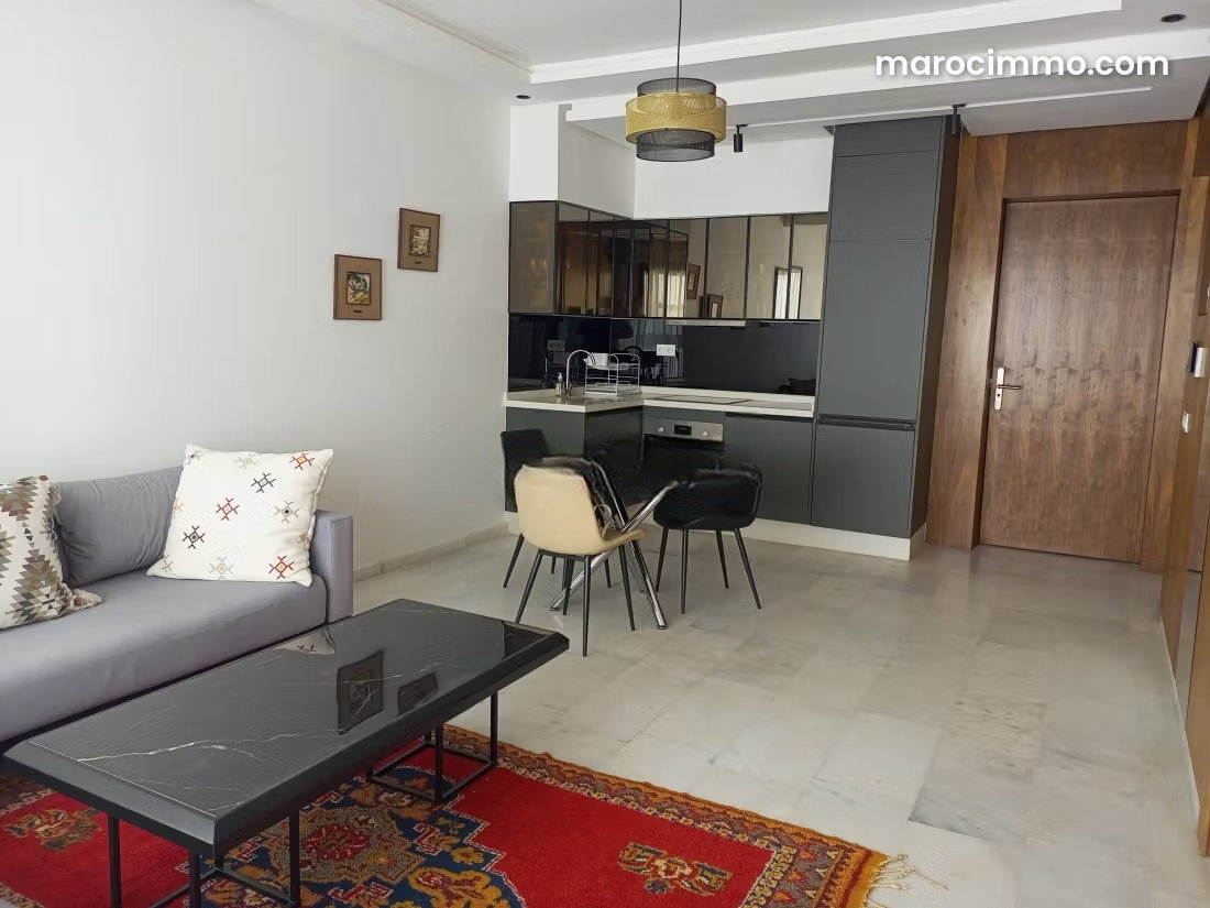 New Furnished Apartment with Terrace, Ferme Bretone, Casablanca — Casablanca
