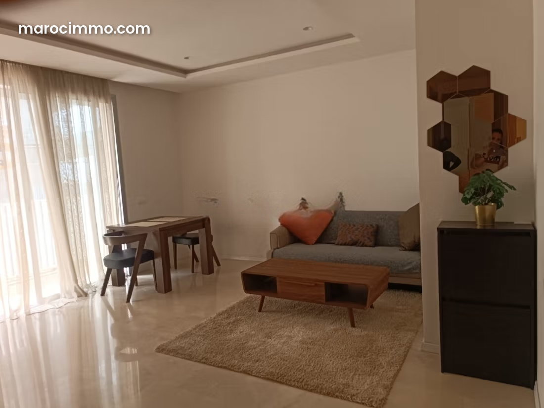 Furnished 60 m² Apartment, Casablanca Finance City — Casablanca