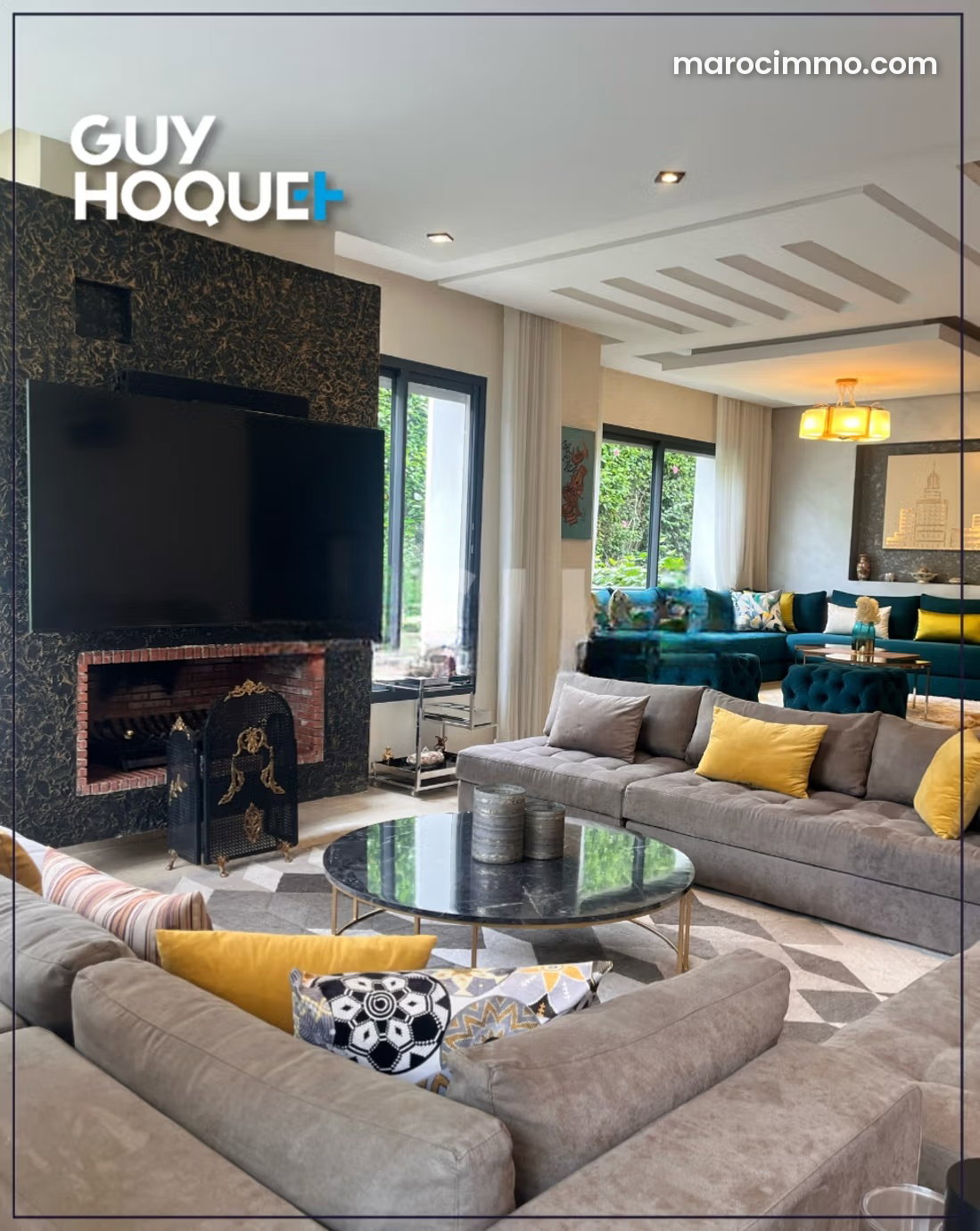 Villa 516 m² avec piscine et jardin, Hay Hassani, Casablanca — Casablanca