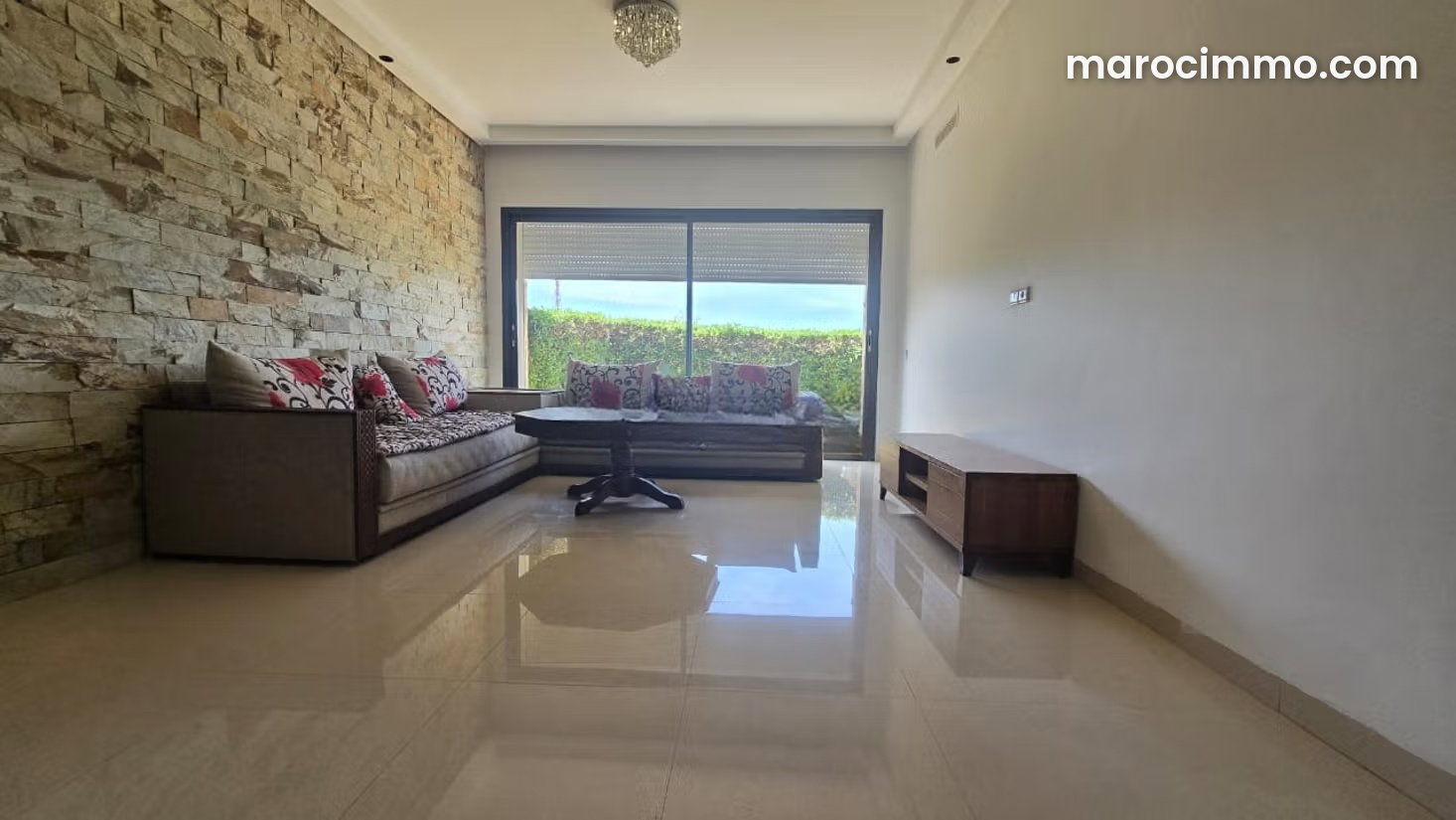 Furnished 150 sqm Apartment with Garden and Pool, Dar Bouazza — Dar Bouazza