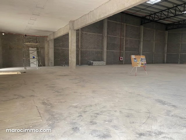 Entrepôt 4381 M² Neuf En Location Ain Sebaâ — 4