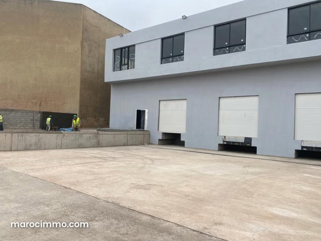 Entrepôt 4381 M² Neuf En Location Ain Sebaâ — 2