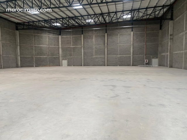 Entrepôt 4381 M² Neuf En Location Ain Sebaâ — 3
