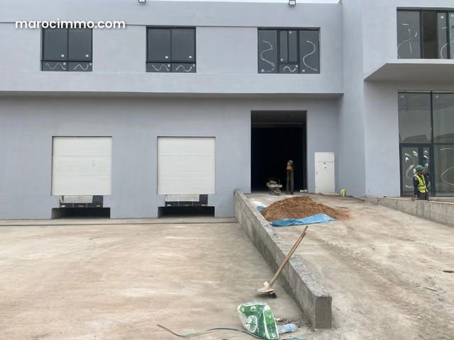 Entrepôt 4381 M² Neuf En Location Ain Sebaâ — Casablanca