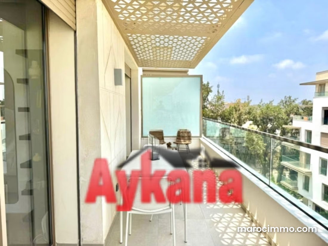 Appartement meublé à louer à Souissi, Rabat — Rabat