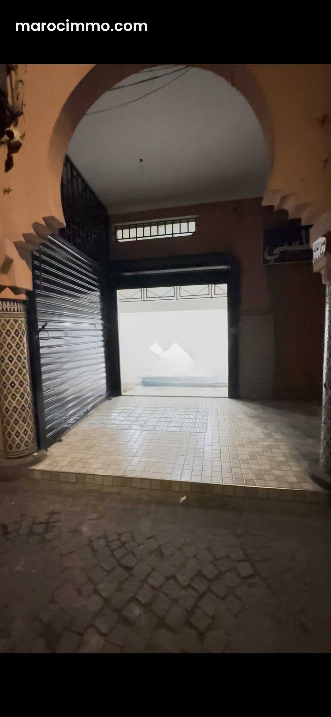 Local commercial 130 m² avec jardin, Arset El Maach, Marrakech — Marrakech