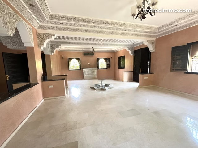 Marrakech – Villa marocaine de caractère à Targa, 5 chambres, sans vis à vis — 3