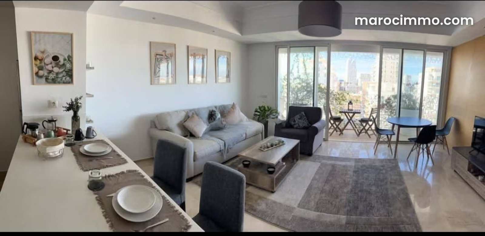 Furnished Apartment for Rent in Casablanca Finance City — Casablanca