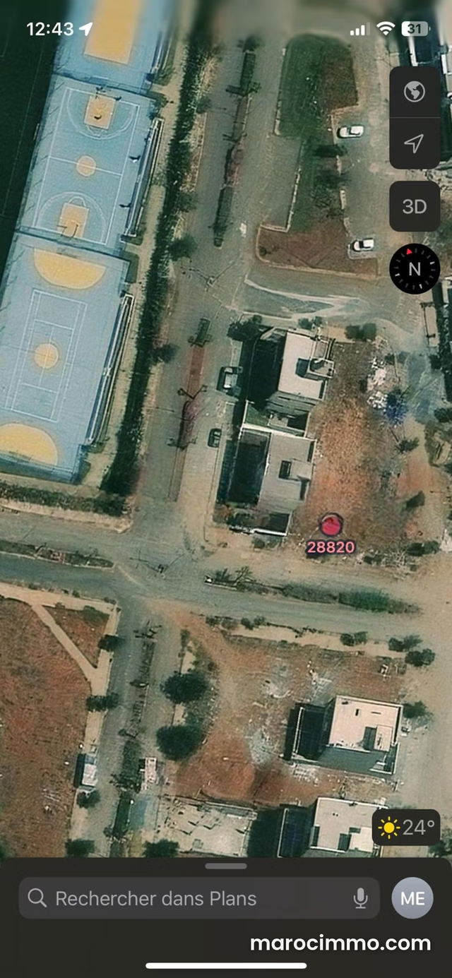 Land for Sale at Abricotier Residence Casablanca — El Mansouria