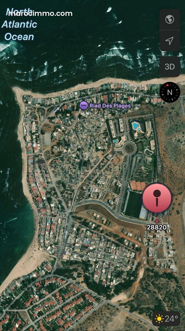 Terrain à Vendre à Résidence Abricotier Casablanca — 2
