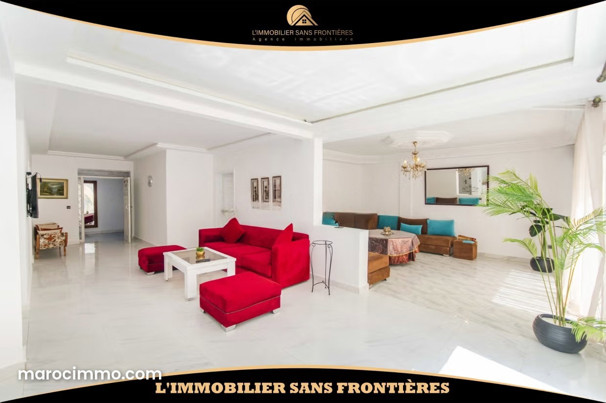 Furnished 140 sqm villa with terrace and absolute tranquility, Hay Targa — Marrakesh