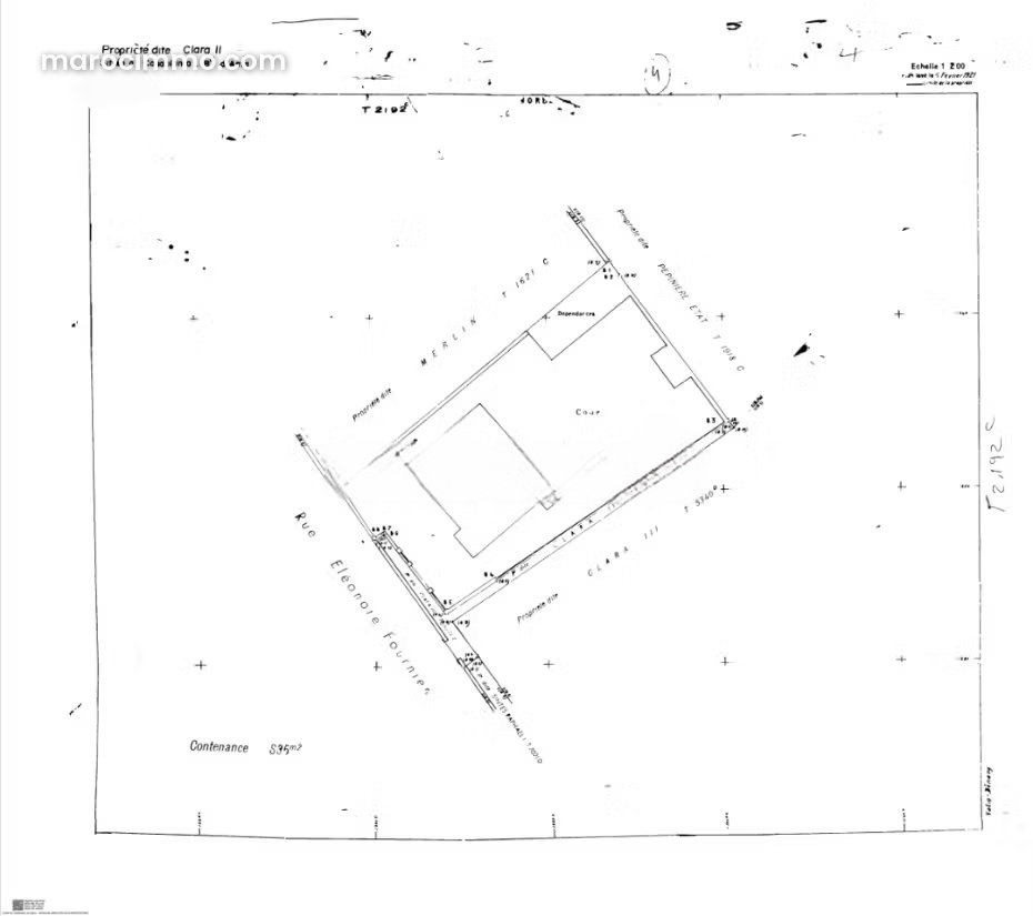 Terrain 2024 m² angle Bourgogne, Casablanca, proche Anfa — Casablanca