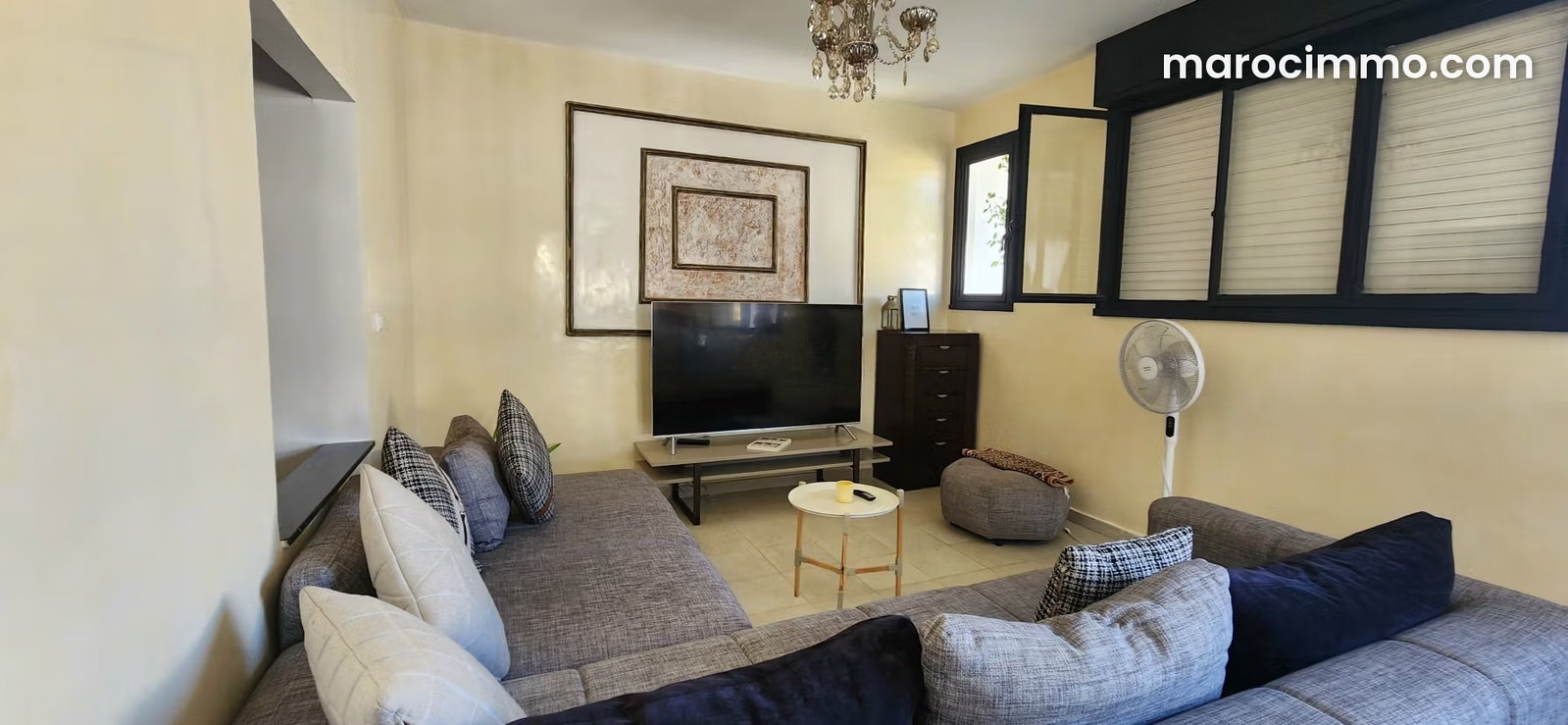 Furnished 2-Bedroom Apartment with Garage, Les Princesses, Casablanca — Casablanca