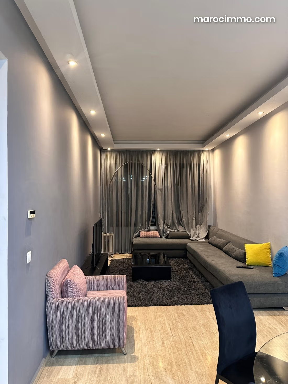 Appartement meublé avec terrasse à louer à Gauthier Casablanca — Casablanca