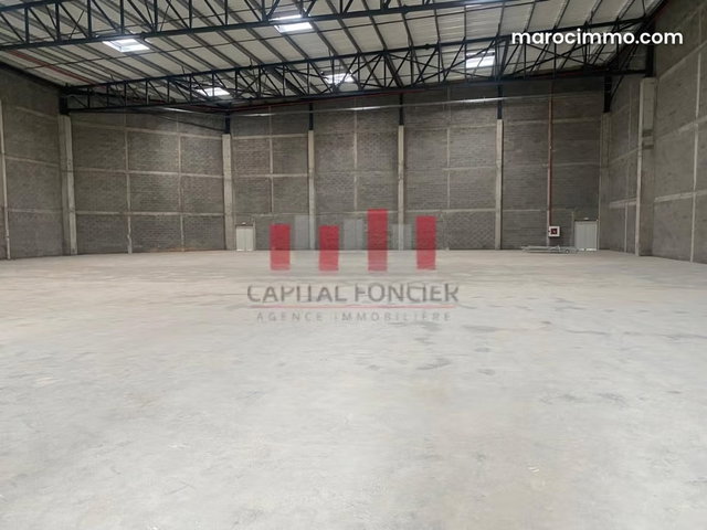 Hangar industriel neuf aux normes internationales de 1.900 m de surface utile a la location a ain sebaa — 5