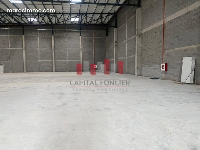 Hangar industriel neuf aux normes internationales de 1.900 m de surface utile a la location a ain sebaa — 3